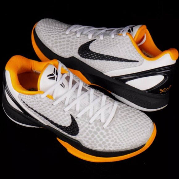 Playoff Pack White Del Sol Kobe 6 Fashion Protro Sneakers Men Basketball Shoes - Picture 3 of 7